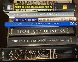 Book Collection: $3 to $5 unless otherwise priced