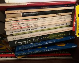 Book Collection: $3 to $5 unless otherwise priced