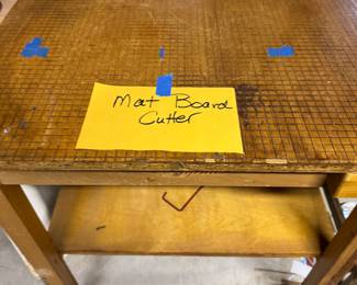 Large picture mat cutter