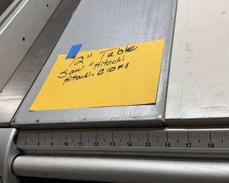 Hitachi 12" Table Saw