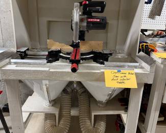 Craftsmen Miter Saw with dust Collector