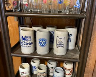 German Beer Steins & Glasses