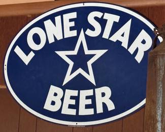 Lone Star Beer Sign Large