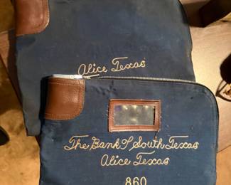 Vintage Bank bags Alice Texas