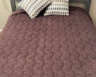 Rest Easy Full Size Bamboo Mattress and Headboard footboard