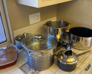 Pans,pans,pans Plus Bowls