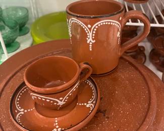 E. Alvez cups and saucers