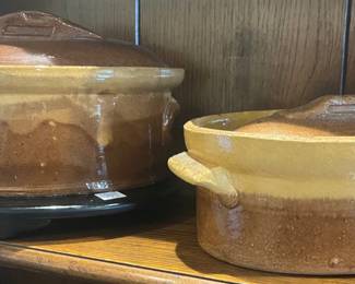 Two of MANY pottery pieces