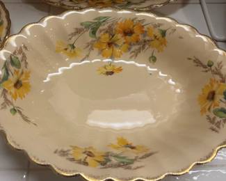 Serbring Golden Ware China