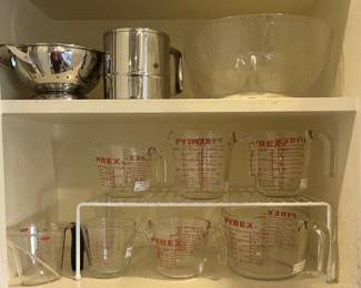 Pyrex measuring cups