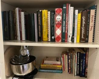 Cookbooks and mixer