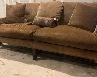 Large sofa and pillows