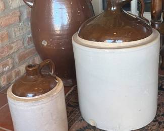 Vintage Stoneware jugs