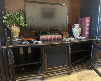 Closer image of entertainment center