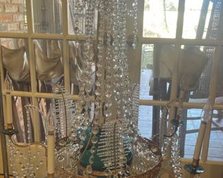 Crystal chandelier