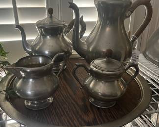Silver tea set