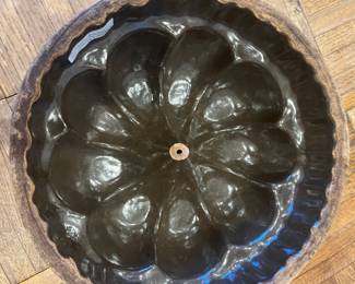 Pottery bundt mold 