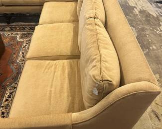 Closer look at one of two couches