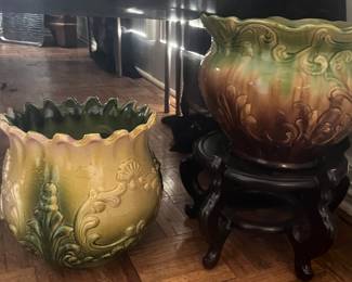 Planters or decorations alone