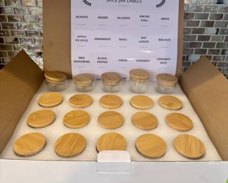 NEW! Spice Jar Set