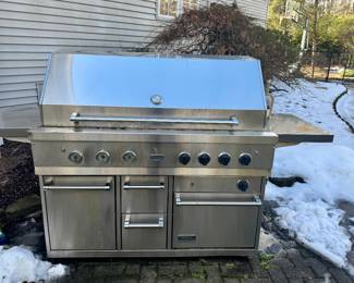  Natural Gas Viking Grill with oven