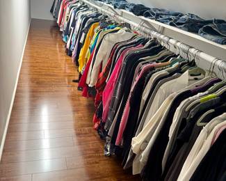 LOTS of woman's clothings