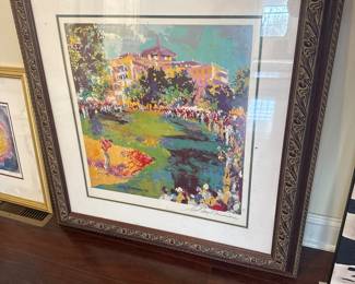 1979 "Westchster Classic Golf" LeRoy Neiman
