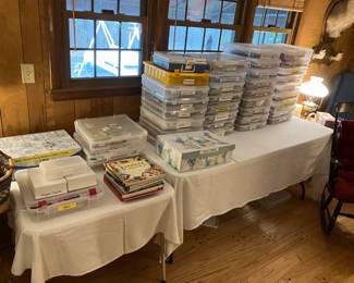 Scrapbooking supplies.. 