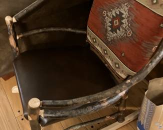 Hickory Hoop Amish Rocker