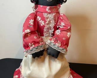 Beautiful Fabric Folk Doll