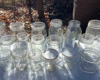 Miscellaneous Jar Lot 10 37 Jars