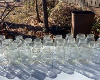 Miscellaneous Mason Jars Lot 1 33 Jars