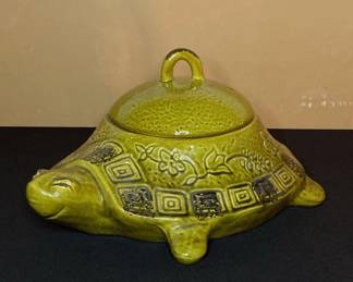 Happy Turtle Cookie Jar