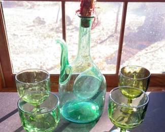 Elegant Vintage Wine Bottle Decanter And More