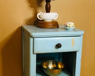 Blue Table With Sleeping Goofy 