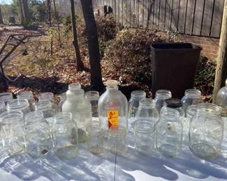 Miscellaneous Mason Jars Lot 2 30 Jars