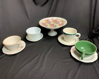 Pyrex Tea Cup And Saucer And More
