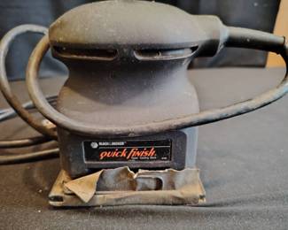 Black Decker Quick Finish Power Sanding Block FUNCTIONAL