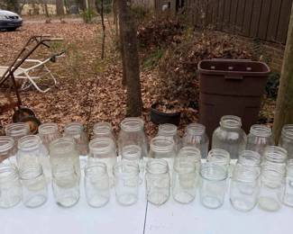 Miscellaneous Jar Lot 17 35 Jars