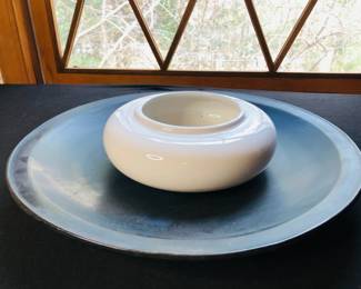 Half Noon Pottery Platter 