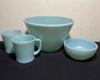 Delphite Blue Anchor Hocking Fire King