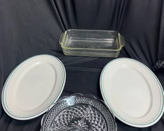 Fire King Casserole Dish And More