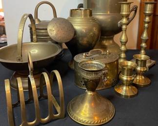 Large Brass Colored Lot