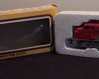 Santa Fe Powered Locomotive