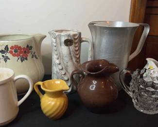 Assorted Pitchers