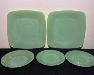 Anchor Hocking And More Beautiful Jadeite Plates