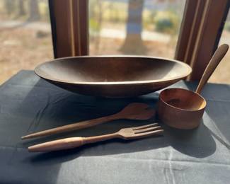 Rustic Wooden Servers