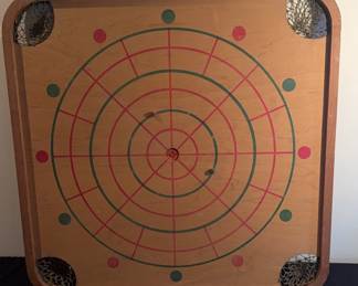 2 Checkers Carrom Game Boards