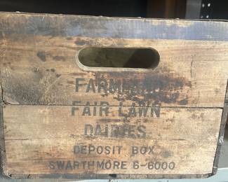 Vintage crate/box from Fair Lawn
