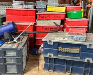Cases of screws
